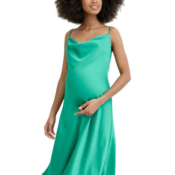 Hatch Dresses & Skirts - Hatch 'The Easy' Green Polyester Slip Dress Size 0